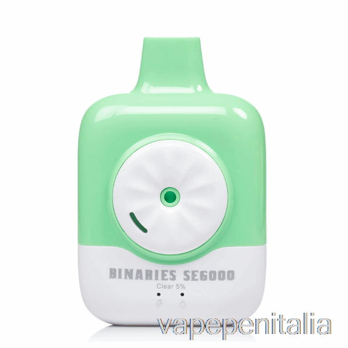Vape In Italia Horizon Binaries Se6000 Usa E Getta Trasparente